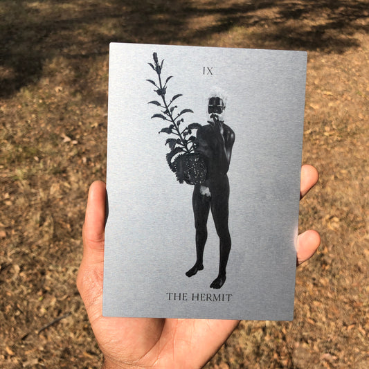 Tarot: The Hermit (5x7 Aluminum Print)
