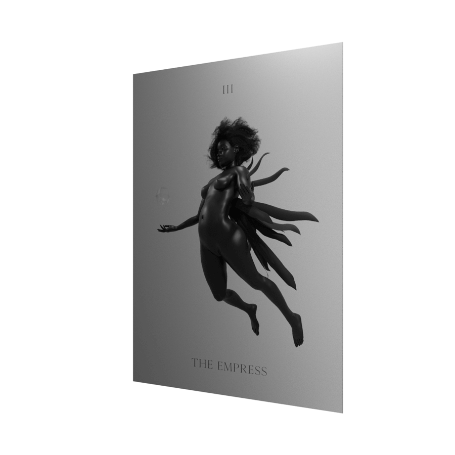 Tarot: The Empress (5x7 Aluminum Print)